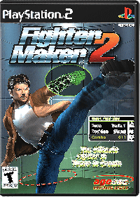 Fighter Maker 2 Playstation 2 US box art